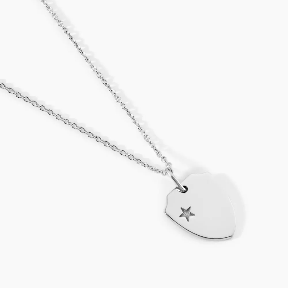 Marc Orian Pendentifs|Bijoux Homme > Pendentif Eulalio Argent Blanc