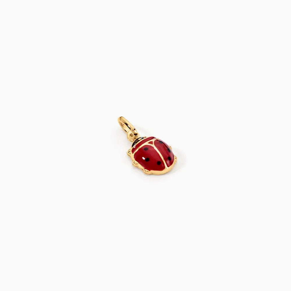Marc Orian Pendentifs|Bijoux Enfant > Pendentif Fedelina Coccinelle Or Jaune