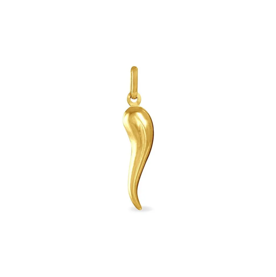 Pendentif Felicette Corne Abondance Or Jaune