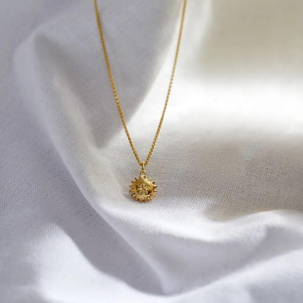 Marc Orian Pendentifs|Pendentifs > Pendentif Finlay Soleil Or Jaune