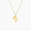 Marc Orian Pendentifs|Pendentifs Personnalisés > Pendentif Gaietana Afrique Or Jaune
