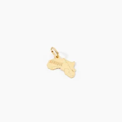 Marc Orian Pendentifs|Pendentifs Personnalisés > Pendentif Gaietana Afrique Or Jaune
