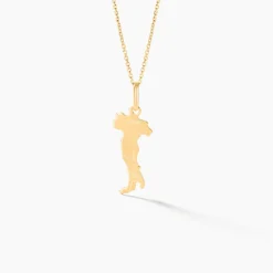 Marc Orian Pendentifs|Pendentifs Personnalisés > Pendentif Gaietana Italie Or Jaune