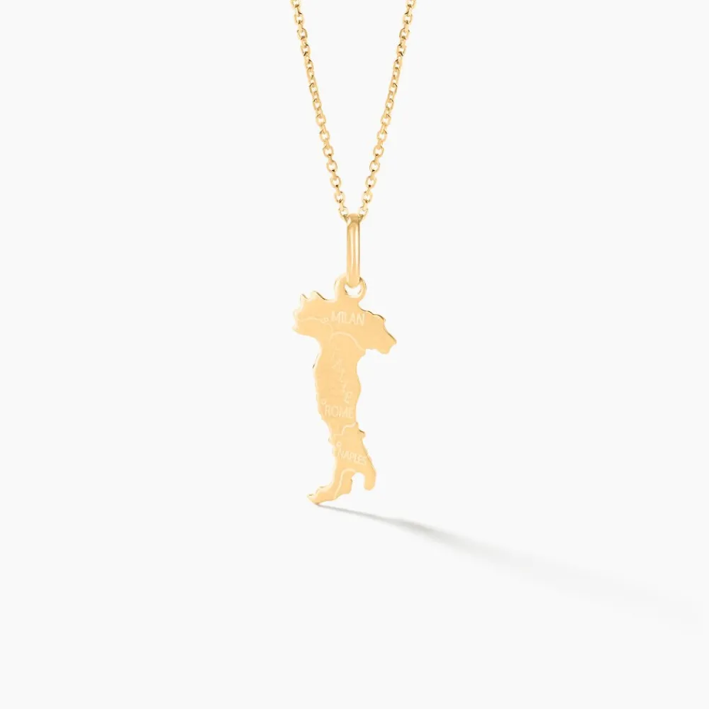 Marc Orian Pendentifs|Pendentifs Personnalisés > Pendentif Gaietana Italie Or Jaune