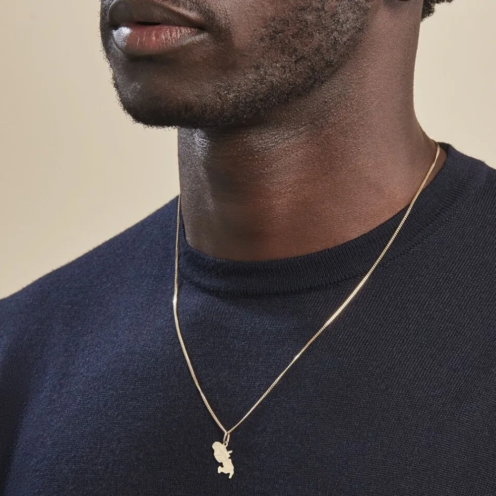 Marc Orian Pendentifs|Pendentifs Personnalisés > Pendentif Gaietana Martinique Or Jaune