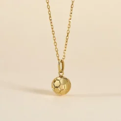 Marc Orian Pendentifs|Idées Cadeaux Homme > Pendentif Germina Sport Foot Or Jaune