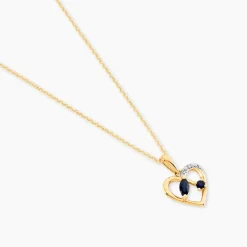 Marc Orian Cadeaux Mariage|Pendentifs > Pendentif Hallam Or Jaune Saphir Diamant