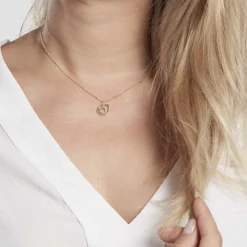 Marc Orian Pendentifs|Pendentifs > Pendentif Hasna Coeurs Lisses Or Jaune