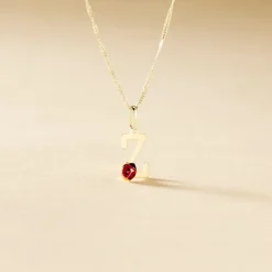 Marc Orian Bijoux Enfant|Bijoux Or > Pendentif Helidie Coccinelle Lettre Or Jaune