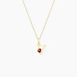 Marc Orian Pendentifs|Bijoux Enfant > Pendentif Helidie Coccinelle Lettre Or Jaune