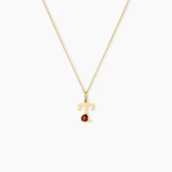 Marc Orian Pendentifs|Bijoux Enfant > Pendentif Helidie Coccinelle Lettre Or Jaune