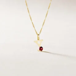 Marc Orian Pendentifs|Bijoux Enfant > Pendentif Helidie Coccinelle Lettre Or Jaune