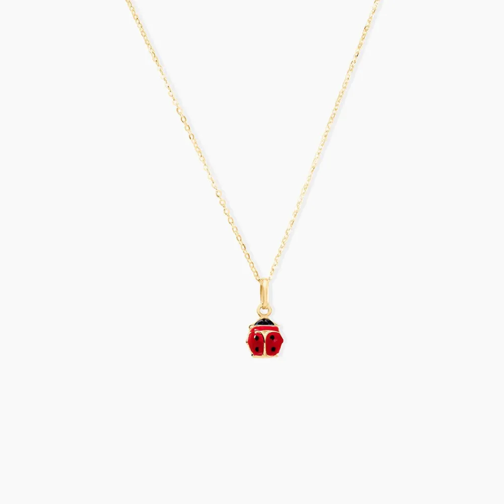 Marc Orian Pendentifs|Pendentifs > Pendentif Helidie Coccinelle Or Jaune
