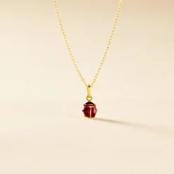 Marc Orian Pendentifs|Pendentifs > Pendentif Helidie Coccinelle Or Jaune