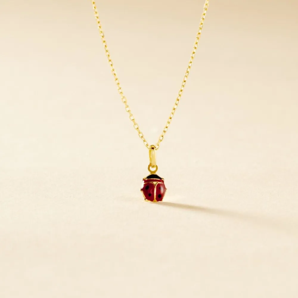 Marc Orian Pendentifs|Pendentifs > Pendentif Helidie Coccinelle Or Jaune