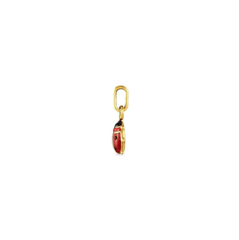 Pendentif Helidie Coccinelle Or Jaune