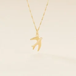 Marc Orian Pendentifs|Pendentifs > Pendentif Illide Hirondelle Or Jaune