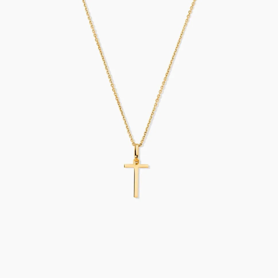 Pendentif Ionia Lettre Or Jaune