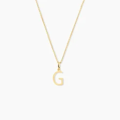 Pendentif Ionia Lettre Or Jaune