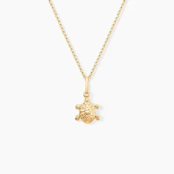 Pendentif Kalinka Tortue Or Jaune