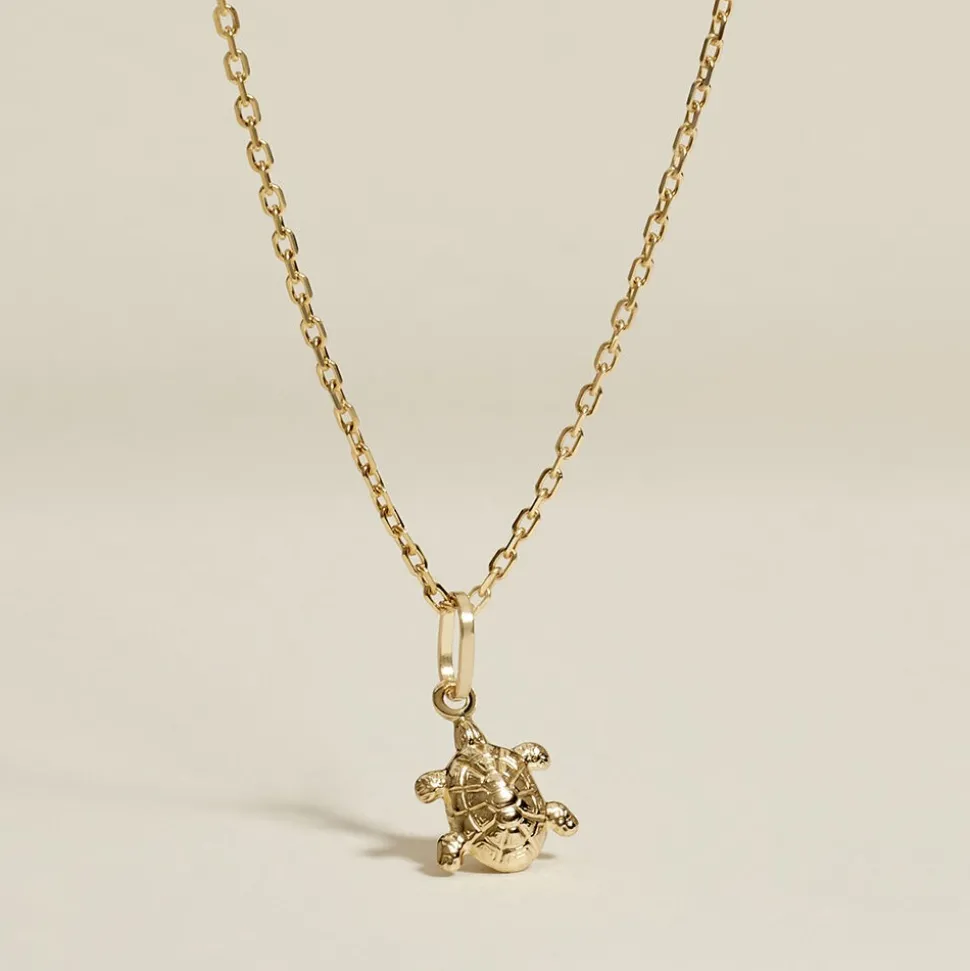 Pendentif Kalinka Tortue Or Jaune