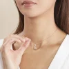 Marc Orian Bijoux Zirconium|Pendentifs > Pendentif Klementine Or Blanc Oxyde De Zirconium