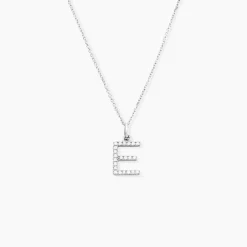 Marc Orian Bijoux Zirconium|Pendentifs > Pendentif Klementine Or Blanc Oxyde De Zirconium