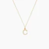 Pendentif Klementine Or Jaune Oxyde De Zirconium