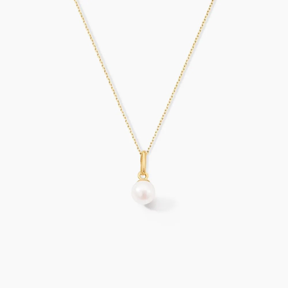 Marc Orian Parures De Mariage|Bijoux Perles > Pendentif Lenonie Or Jaune Perle De Culture