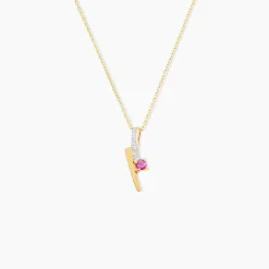 Marc Orian Pendentifs|Pendentifs > Pendentif Mahya Or Jaune Rubis