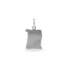 Pendentif Maicaae Argent Blanc
