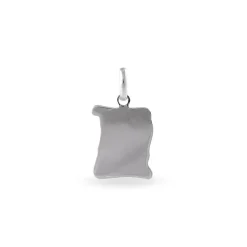 Pendentif Maicaae Argent Blanc
