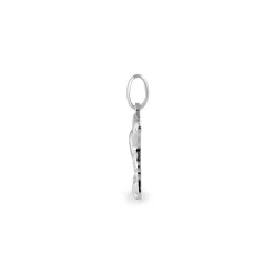 Pendentif Marie-colette Argent Blanc