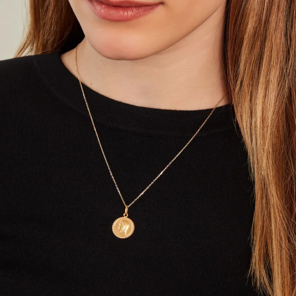 Marc Orian Pendentifs|Pendentifs Personnalisés > Pendentif Marie Or Jaune