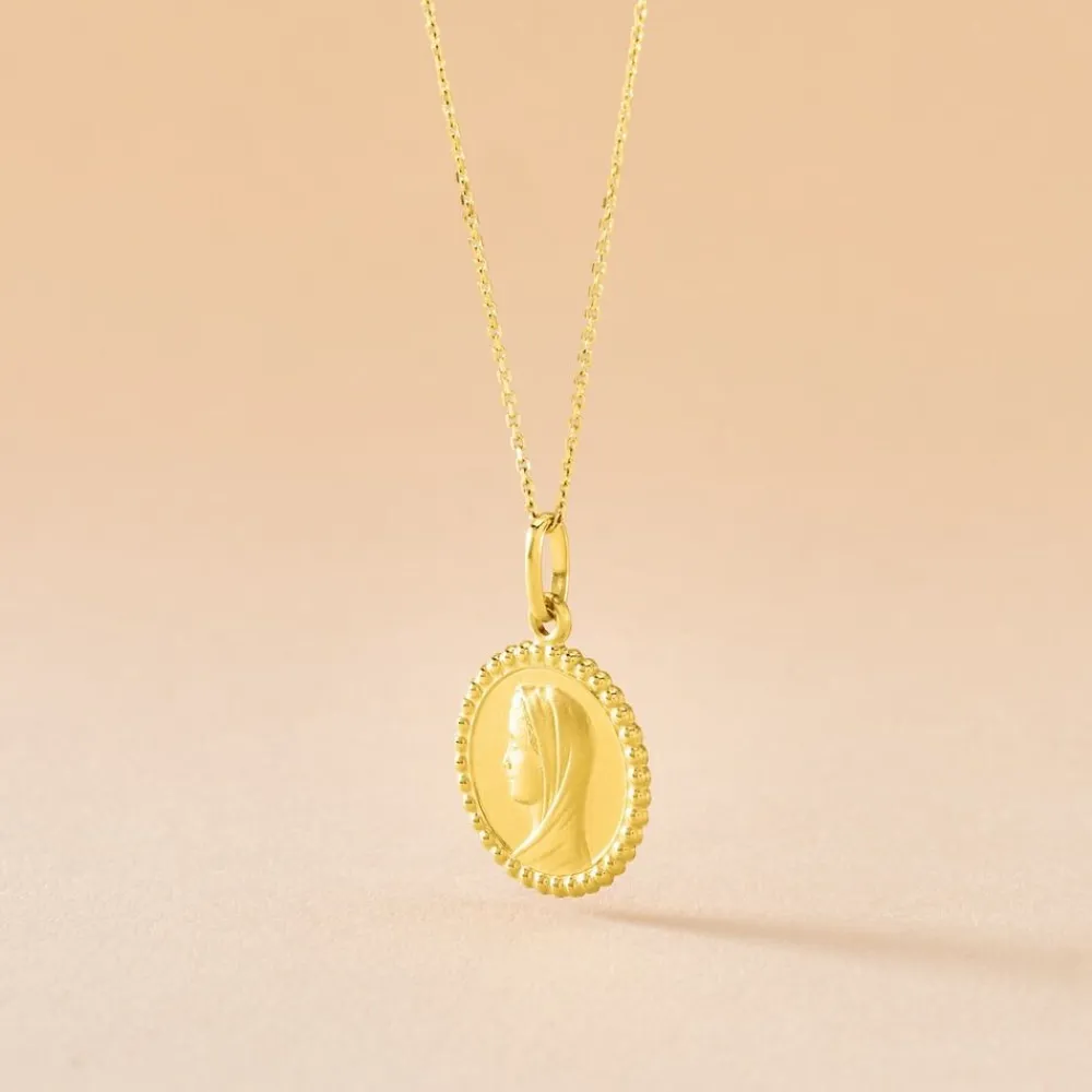 Marc Orian Pendentifs|Pendentifs Personnalisés > Pendentif Marie Or Jaune