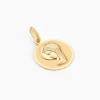 Marc Orian Pendentifs|Pendentifs Personnalisés > Pendentif Mary Vierge Rond Or Jaune