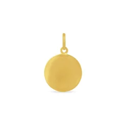 Marc Orian Pendentifs|Pendentifs Personnalisés > Pendentif Mary Vierge Rond Or Jaune