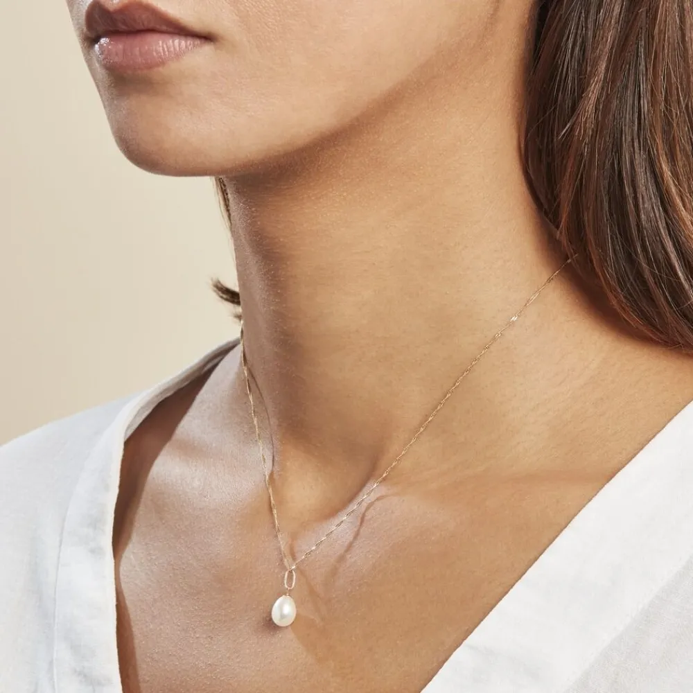 Marc Orian Bijoux Perles|Pendentifs > Pendentif Melody Or Jaune Perle De Culture