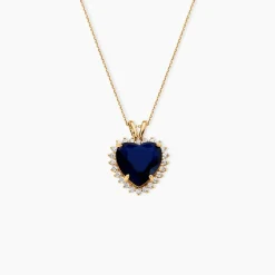 Pendentif Nelsa Plaqué Or Jaune Oxyde De Zirconium