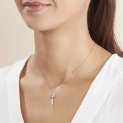 Marc Orian Pendentifs|Pendentifs > Pendentif Nessahae Argent Blanc