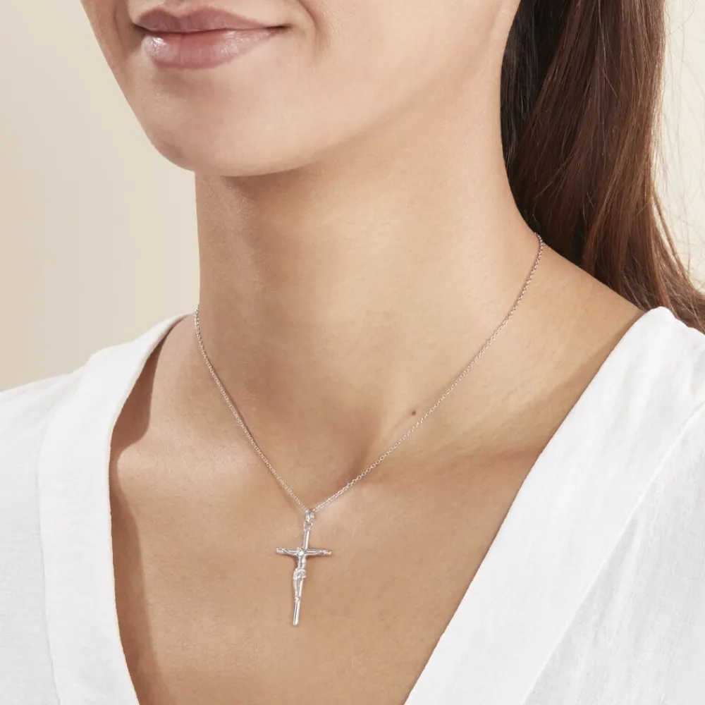 Marc Orian Pendentifs|Pendentifs > Pendentif Nessahae Argent Blanc