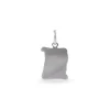 Pendentif Omayra Argent Blanc