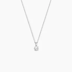 Pendentif One Or Blanc Diamant