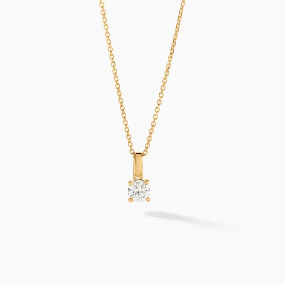 Pendentif One Or Jaune Diamant