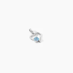 Pendentif Or Blanc Godoleva Topaze