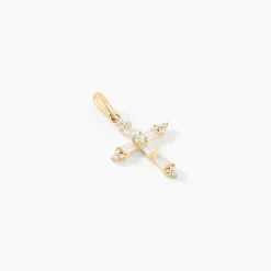 Marc Orian Bijoux Zirconium|Pendentifs > Pendentif Or Jaune Neottie Oxydes