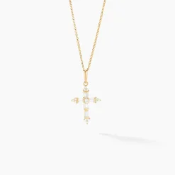 Marc Orian Bijoux Zirconium|Pendentifs > Pendentif Or Jaune Neottie Oxydes