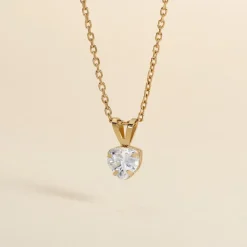 Marc Orian Bijoux Zirconium|Pendentifs > Pendentif Or Jaune Oxyde
