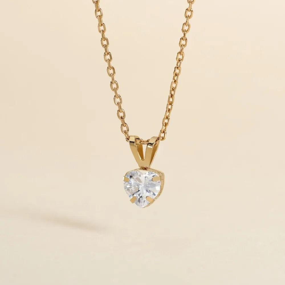 Marc Orian Bijoux Zirconium|Pendentifs > Pendentif Or Jaune Oxyde