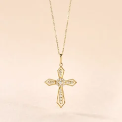 Pendentif Phrixus Or Jaune Oxyde De Zirconium